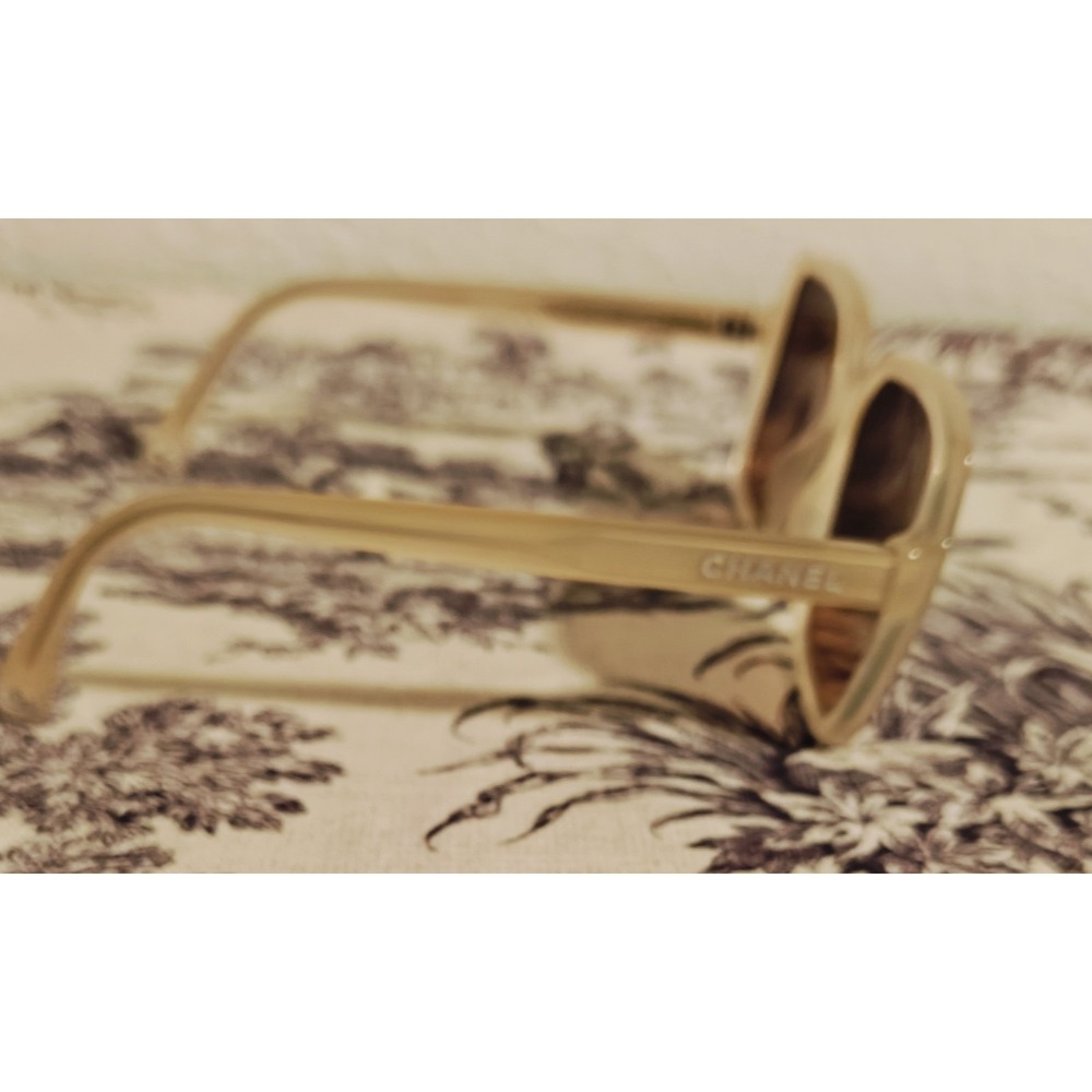 Chanel sunglasses CH 5505 Square Frame Beige/Tan - Picture 10 of 12